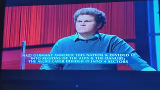 Matt Amodio Loses Final Jeopardy (October 11, 2021)