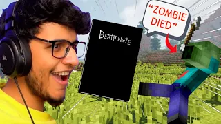 Minecraft But I Have Deathnote!!