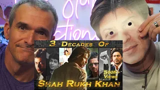 3 Decades Of SRK | Tribute To The Legend Of Indian Cinema 2022 | REACTION!!