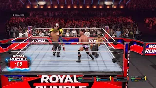 WWE 2K24 Forsaken710 CAW Royal Rumble