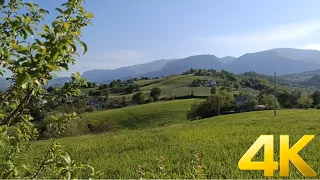 Abruzzo Italy 4K UHD| Relaxing countryside ambience