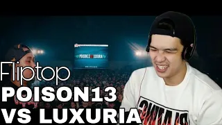 FlipTop - Poison13 vs Luxuria @Isabuhay 2022 Semi Finals | REACTION🔥🔥