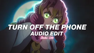 отключаю телефон (turn off the phone) - instasamka (sped up)『edit audio』