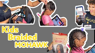 ♡ TnC -104 ♡ Back to School Hairstyle - Kids Braided Mohawk