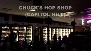 Darwin's Beer Travels: Chuck's Hop Shop (Best Beer Store?) (Seattle, WA) Review - Ep. #942