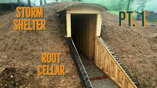 Building a Storm shelter / Root cellar Pt.1