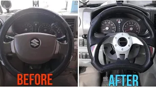 How to Replace Steering Wheel | Suzuki Every Wagon DA64W