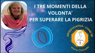 I TRE MOMENTI DELLA VOLONTA' PER SUPERARE LA PIGRIZIA