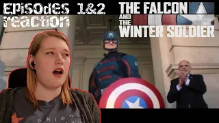 Watching 'The Falcon And The Winter Soldier' Episode 1 & 2 For The First Time | reaction
