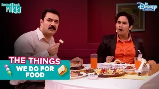 The things we do for food | A MUST-WATCH for a FOODIE | Best Of Luck Nikki | Disney Channel