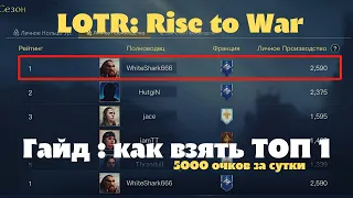 The Lord of the Rings: гайд для новичков | Топ 1 игрок LOTR: Rise of War | Фишки LOTR : Rise to War