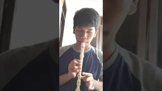 My heart will go on Indonesian students with flute