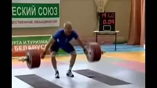 Andrei Rybakou (85) 191 kg snatch