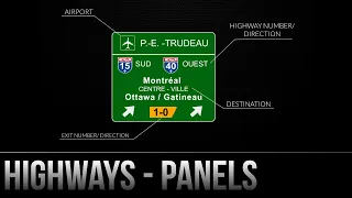 Highway / Freeway Panels Explained