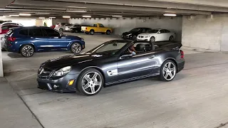 2009 Mercedes Benz SL63 AMG   Walk Around & Driving Clips