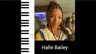 Halle Bailey - Lift Every Voice and Sing (Live) (Vocal Showcase)