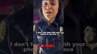 Idiot Female Cop Gets Owned! "NO RIGHT TO RECORD" Unlawful Orders Denied! First Amendment Audit Fail