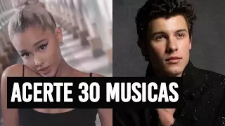 Acerte o nome de 30 músicas | Super desafio #1