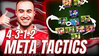 eFootball™ 2024 | 4-3-1-2 META Tactics (Long Ball Counter) + Sub Tactic