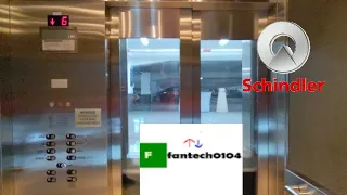 Awesome Schindler Traction Elevators @ Stamford Town Center - Stamford, Connecticut