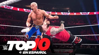 Top 10 Mejores Momentos de RAW: WWE Top 10, Abr 18, 2022