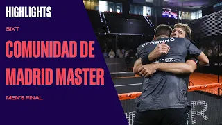 Men's Final Highlights (Stupa/Di Nenno vs Coello/Tapia) Sixt Comunidad de Madrid Master 2023