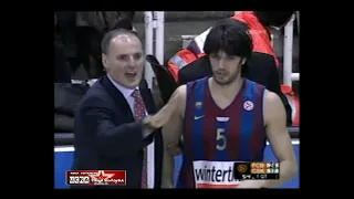 2007 Barcelona (Spain) - CSKA (Moscow) 70-78 Men Basketball EuroLeague, group stage, full match