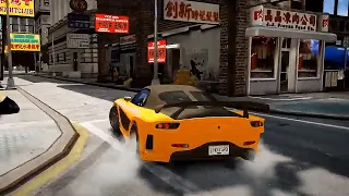 GTA IV Tokyo Drift - Han Mazda RX-7 Veilside DRIFT Gameplay