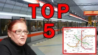 Top 5 bláznů z pražského metra