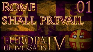 Let's Play Europa Universalis IV Extended Timeline Rome Shall Prevail! Part 1