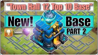 Th12 Most Powerful Top 10 Bases 2023 (With copy link ) | Th12 best base layouts | TH12 Base