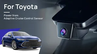 Fitcamx Dash Cam for Toyota