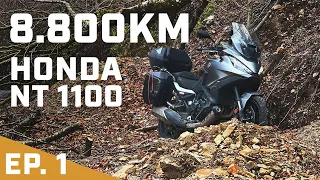 8.800 KM AU + PRÈS DES COTES ET DES FRONTIÈRES EN HONDA NT 1100 ➡️ EP1