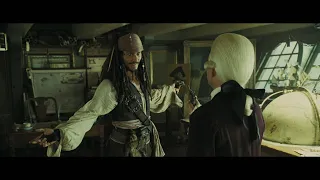 Pirates of the Caribbean At World's End. Jack Sparrow escape from the Endeavour | 4K HDR (Audio 7.1)