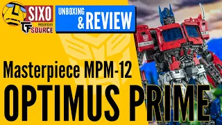 UNBOXING & REVIEW: Transformers Masterpiece Movie MPM-12 Optimus Prime