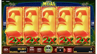 ★★JACKPOT HANDPAY★★$90 BETS★★GREAT MOAI HIGH LIMIT SLOT MACHINE BUENO DINERO MUSEUM SLOTS