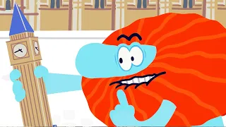 Бодо Бородо - Бодо путешествия - Биг-Бен (24 серия) | Развивающий мультфильм для детей