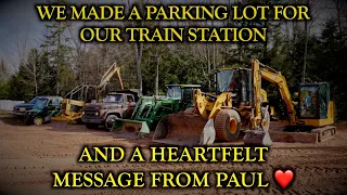 We're back to work on the railroad! - The real reason why we are building this🚂 🛤
