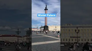 Visiting the Winter Palace in Saint Petersburg, Russia