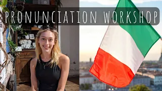 LIVE Italian Pronunciation Workshop