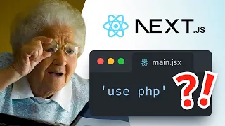 Write PHP in Next.js/React Components (Server Actions)