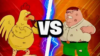 Peter Griffin VS the giant Chicken