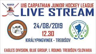 2019/2020 CJHL U16 1. ROUND: KirályPingvinek - MŠKM TREBIŠOV