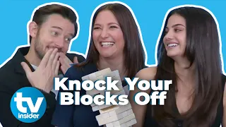 The stars of THE WAY HOME play KNOCK YOUR BLOCKS OFF and share on-set memories & more | TV Insider