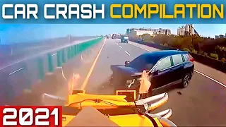 Car Crash Compilation 2021 Dash Cam Usa /Russia /Europe Bad Drivers #33