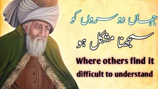 Where others find it difficult to understand||Maulana Rumi Quotes | Sufi Quotes | Urdu Quotes
