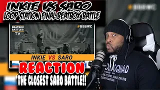 Inkie vs Saro ( Beatboxing Loop Station Final Beatbox Battle ) | Reaction