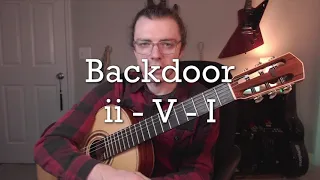 ii-V-I progressions through the back door