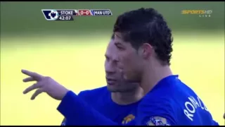 Cristiano Ronaldo vs Stoke City (08-09)