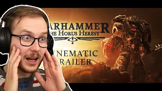 Warhammer The Horus Heresy Cinematic Trailer | Ole Herland Reacts